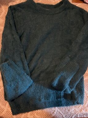 Old Navy Women's Dark Teal Crewneck Sweater